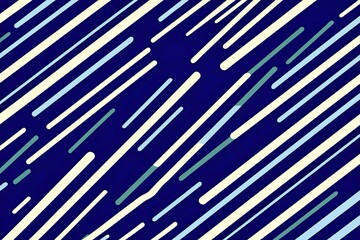 Bright navy blue dynamic abstract vector background with diagonal lines