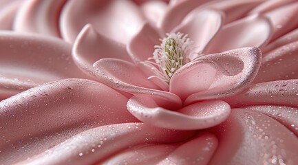 Poster - pink flower macro