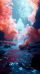 sunset over the ocean sky blue clouds nature sea water storm