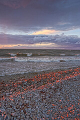 Sticker - stones by the sea