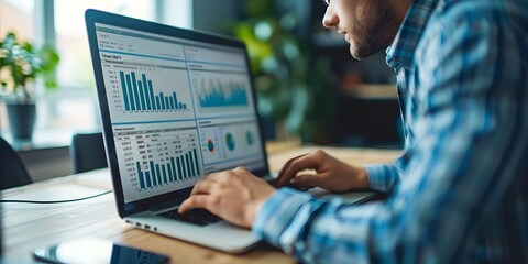 Poster - SEO Specialist Analyzing Website Analytics and Digital Marketing Performance