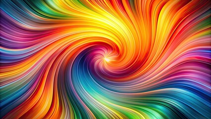 Sticker - Abstract background with swirling colors and patterns, abstract, background, colorful, vibrant, design, texture, artistic