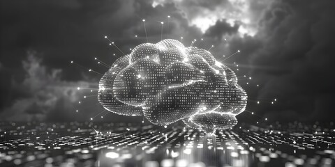Poster - Cerebral Cloud AI Driven Connectivity in a Monochromatic