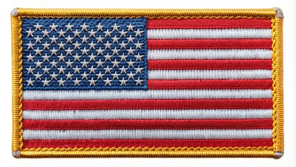american flag military patch isolated on white background, american flag, military, patch, isolated,