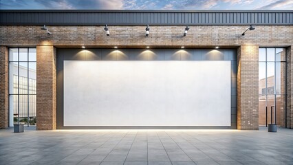 large wall mockup for branding and mural, advertising, mockup, wall, large, branding, marketing, des