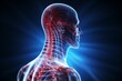 © Creative - 3d rendered illustration of a male having pain in the neck.
