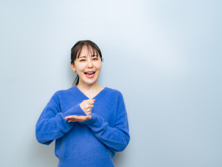 Poster - 納得した表情の女性
