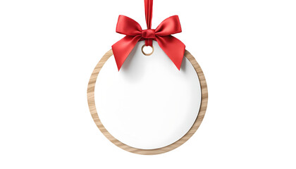 Wall Mural - Beautiful gift tag with copy space