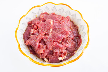 A dish of corned beef