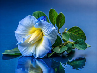 blue and yellow flower, garden, flowers, pansy, blue, spring, pink, purple, violet, yellow, summer, flora, blossom, bloom