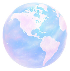 Canvas Print - PNG  Earth backgrounds astronomy planet.