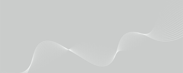 White gradient wave vector background. EPS10