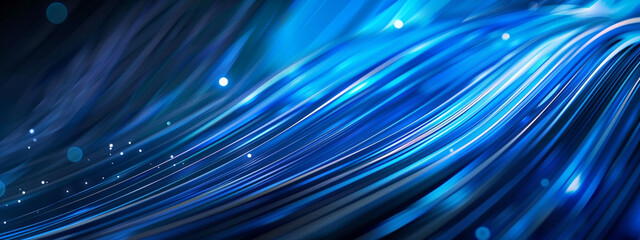 High Tech Abstract blue Futuristic Background.
