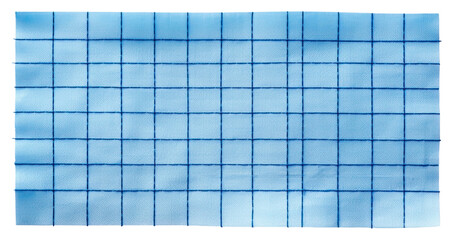 Wall Mural - PNG Grids blue adhesive strip backgrounds paper white background.