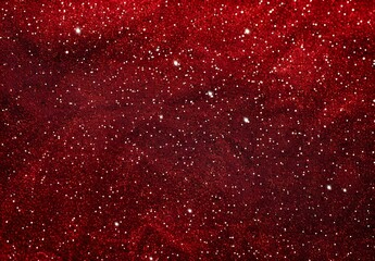 Wall Mural - sparkling red velvet texture background