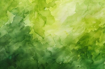 Wall Mural - abstract watercolor green background texture
