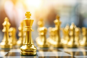 Executive Leadership Symbol: Gold Chess King