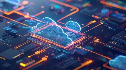 Cloud cost efficiency, cost efficiency of cloud computing, picture showing pay-per-use pricing model, resource optimization techniques, artificial intelligence