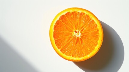 Wall Mural - Citrus Delight: Juicy Oranges on Clean White Background