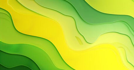 Fototapete - Background with geometric shapes for business presentation, flat design style, vector graphics