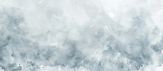 Poster - Watercolor background in light gray hue with a textured stained appearance suitable for use as a copy space image
