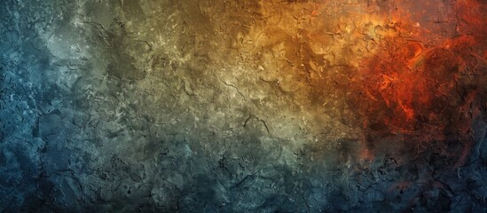 Wall Mural - Rough backdrop with a colorful decorative finish and fine stone texture suitable for a copy space image