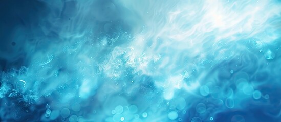 Aufkleber - Blurred blue abstract canvas background with copy space image