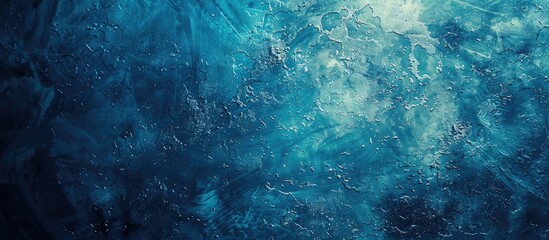 Poster - Texture of a blue background providing copy space image