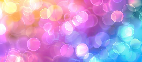 Poster - Colorful background for a festive party with a smooth blend of colors Includes a blank copy space image