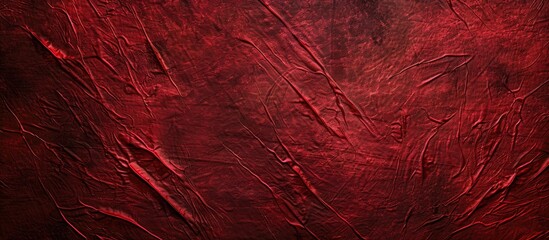 Poster - Abstract dark red textured pattern background with copy space image suitable for wallpaper screensavers brochures covers or presentation backdrops