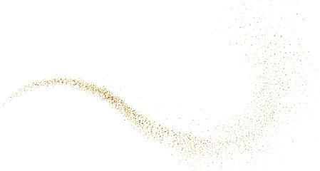 Wall Mural - gold glitter. golden sparkle confetti. shiny glittering dust.