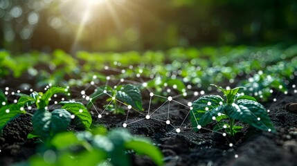 Poster - Futuristic Smart Agriculture with Automated Irrigation Drones and IoT Sensors for Sustainable Farming Practices
