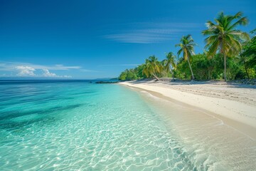 Wall Mural - Tropical Beach Paradise