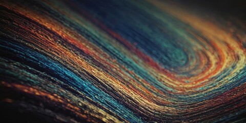 Aufkleber - A colorful, abstract artwork with a diverse array of hues
