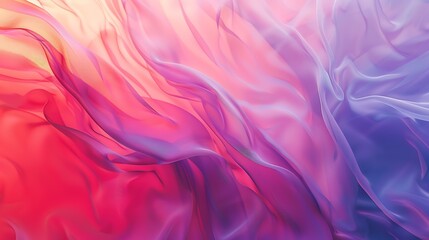 Poster - Soft gradient hues merging seamlessly to form a calming and fluid abstract background with subtle texture