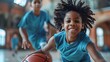 © Thares2020 - Dynamic Basketball Practice with Kids Learning Teamwork and Skills