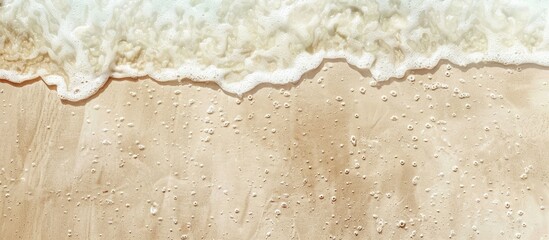 Wall Mural - Background design with a sandy beach texture on a copy space image