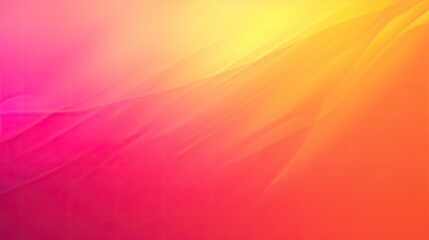 Poster - Colorful abstract gradient background in shades of pink, orange, and yellow. Perfect for design use and creative projects.