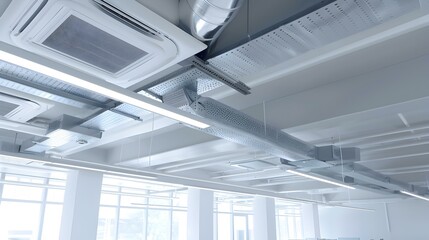 Poster - Ventilation in an office building providing fresh air picture