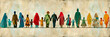 © Alexandre - União de pessoas de diferentes culturas e religiões segurando as mãos