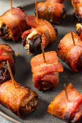 Canvas Print - Warm Bacon Wrapped Dates