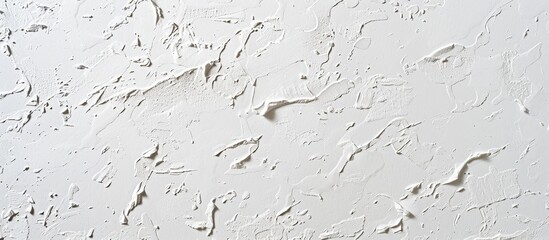 Leinwandbilder - A light-textured white paper background with spotted rough surfaces for displaying images, designs, or text - with ample copy space image.