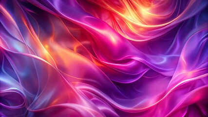 Wall Mural - Abstract Glowing Pink Background