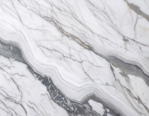 Poster -  Panoramic White Marble Stone Texture- A clean and elegant panoramic background featuring wh_1(225)