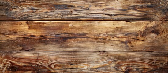 Sticker - A rustic photograph featuring a wood texture background with ample copy space image.