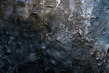 Poster - A close-up shot of a rocky cliff face with texture and detail