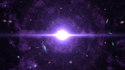 Canvas Print - the big bang, the birth of our universe. universe science astronomy.