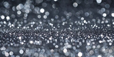 Poster - A photograph of some lights in black and white