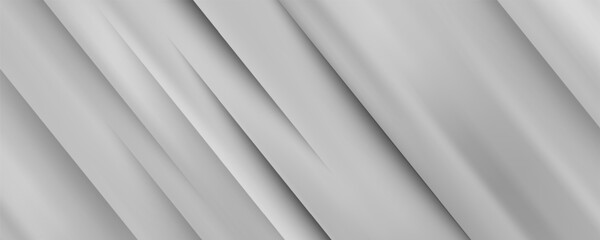 Wall Mural - gray abstract background. Gray and white diagonal line architecture geometry tech abstract subtle background vector illustration.