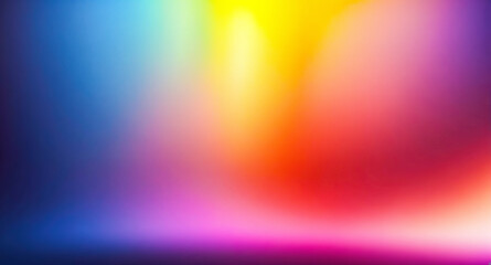 Canvas Print - Abstract Colorful Gradient Background